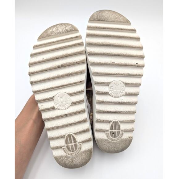 Mephisto Dominica Platform Sandal Women's Light Taupe Boa Size US7.5 EU38 - Picture 8 of 13